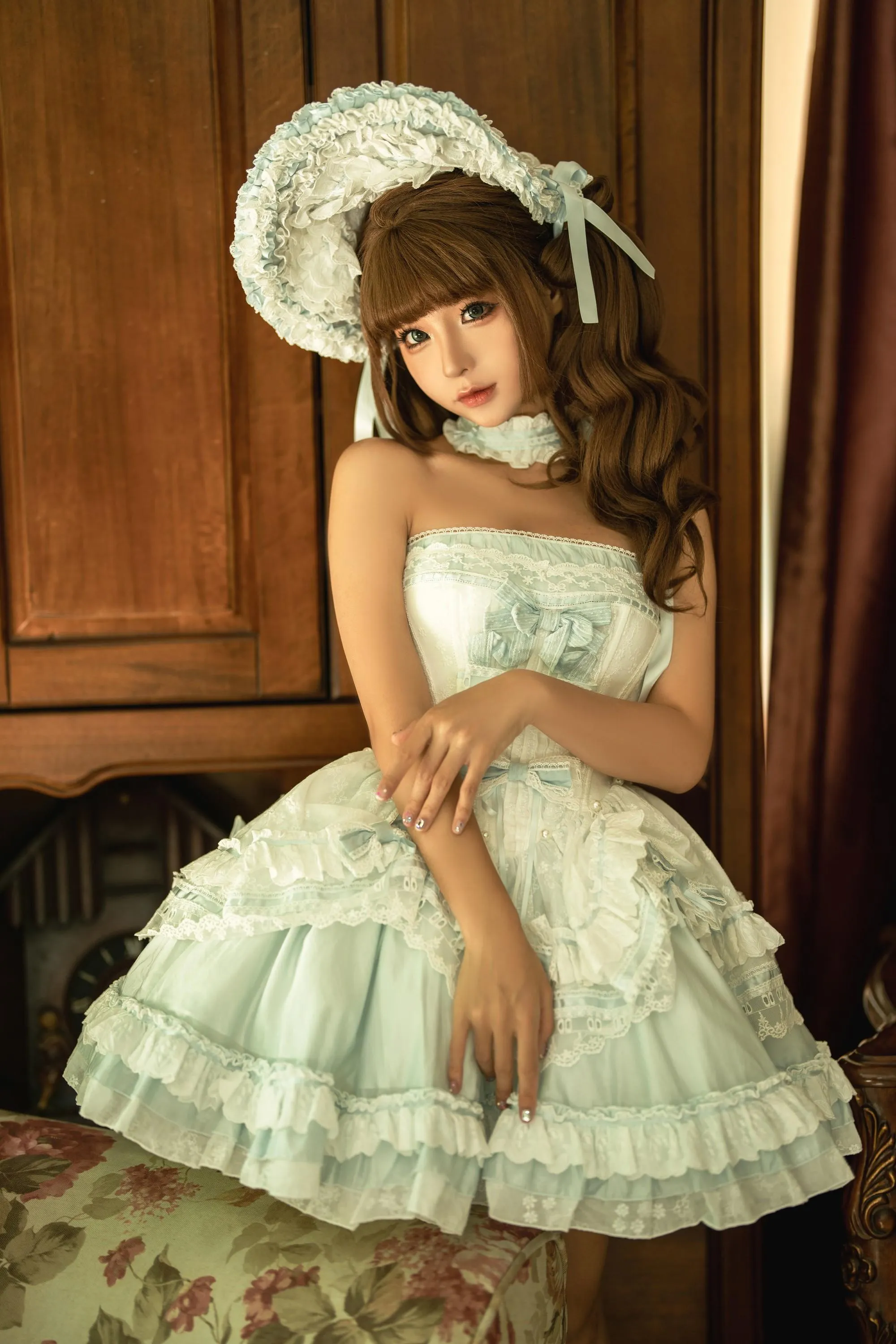 蠢沫沫 – NO.276 2024年02月合集-T3赠品《公主裙》 [31P]插图2